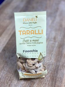 Taralli al finocchio - Fennel taralli 240gr.- Danieli