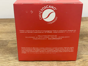 Nespresso compatible capsules 50pcs - Intenso -  Caffé Toscano