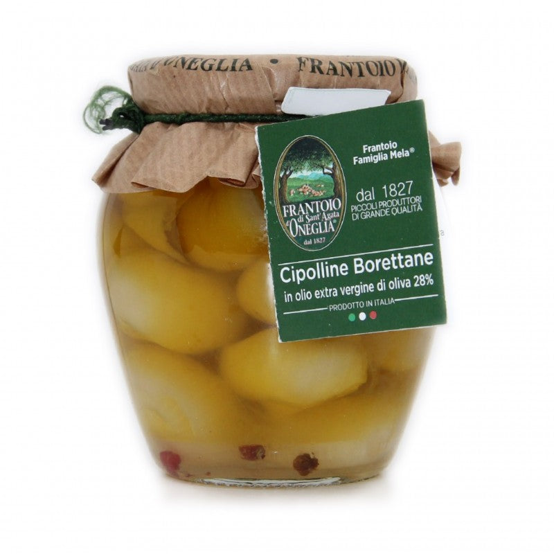 Borettane onions in EVO 280gr-  Sant'Agata d'Oneglia