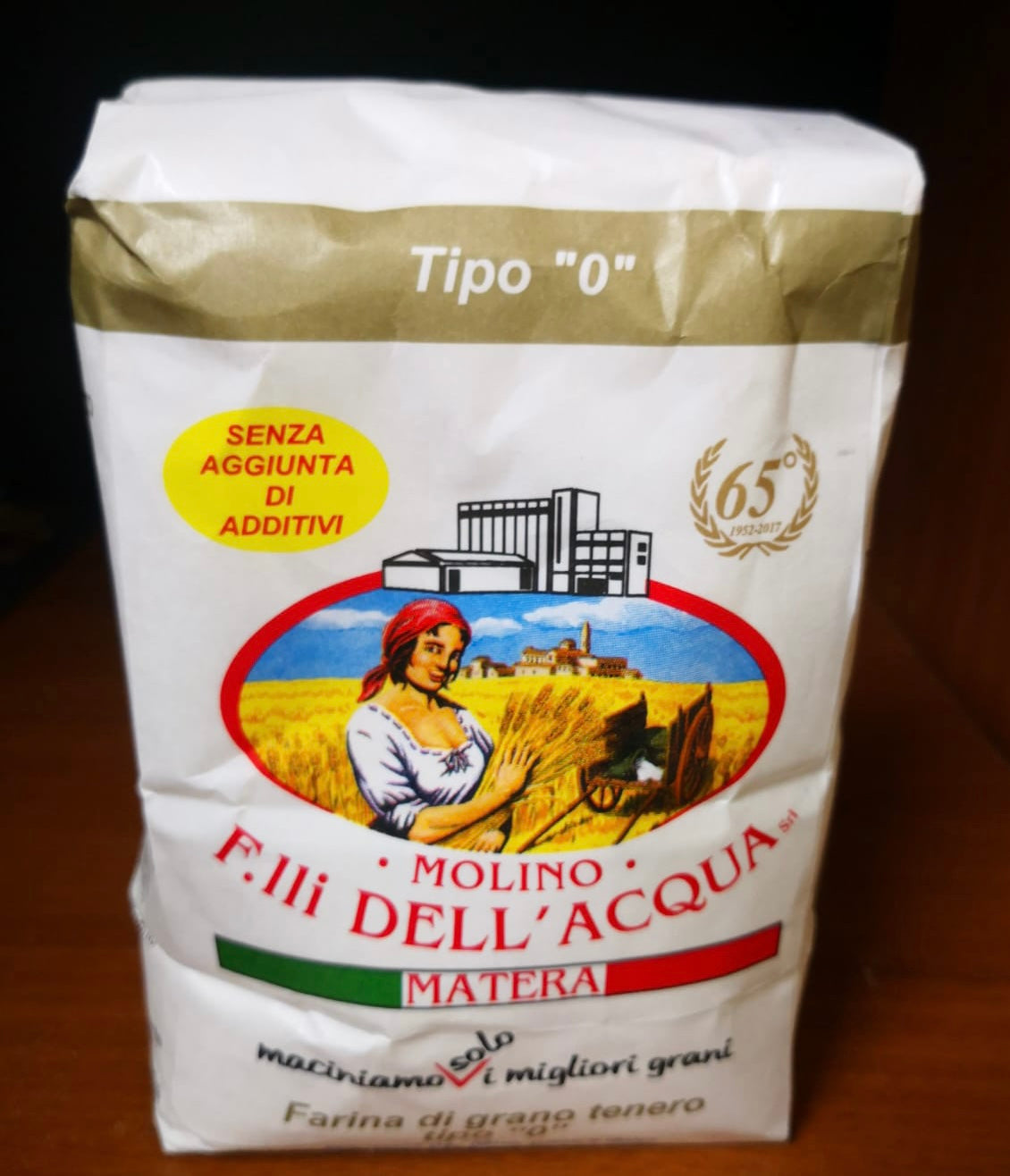 Farina di grano tenero Tipo 0 - 1kg - Molino dell'Acqua – La Spesa Italiana