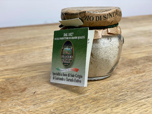 Speciality Guerande quality salt with aestivum truffle 100gr. - Sant'Agata d'Oneglia